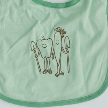 Garden Buddies Baby Bib