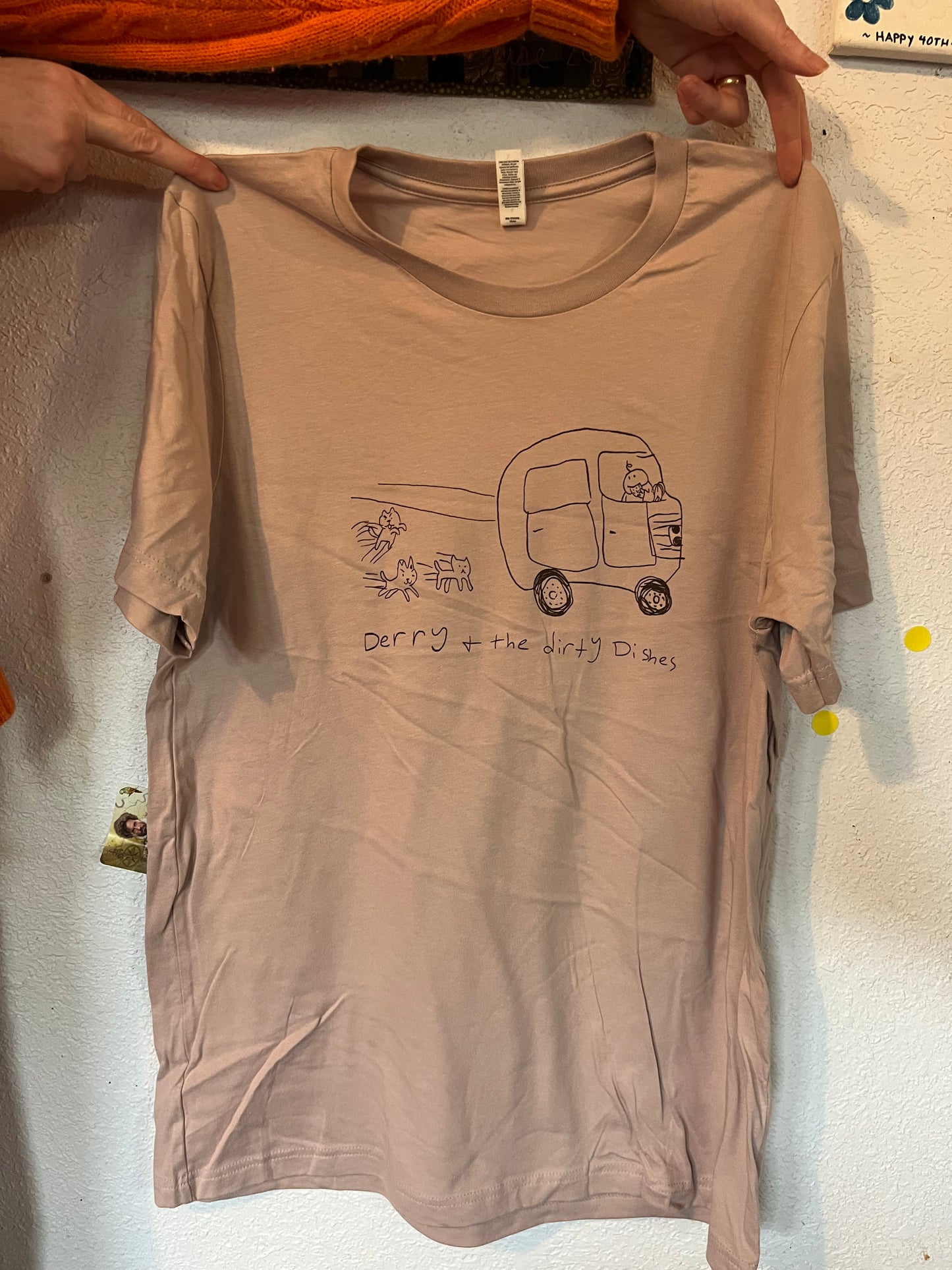 Derry & the Dirty Dishes Tees (Multiple Designs, Youth & Adult Sizes 2T-3XL)