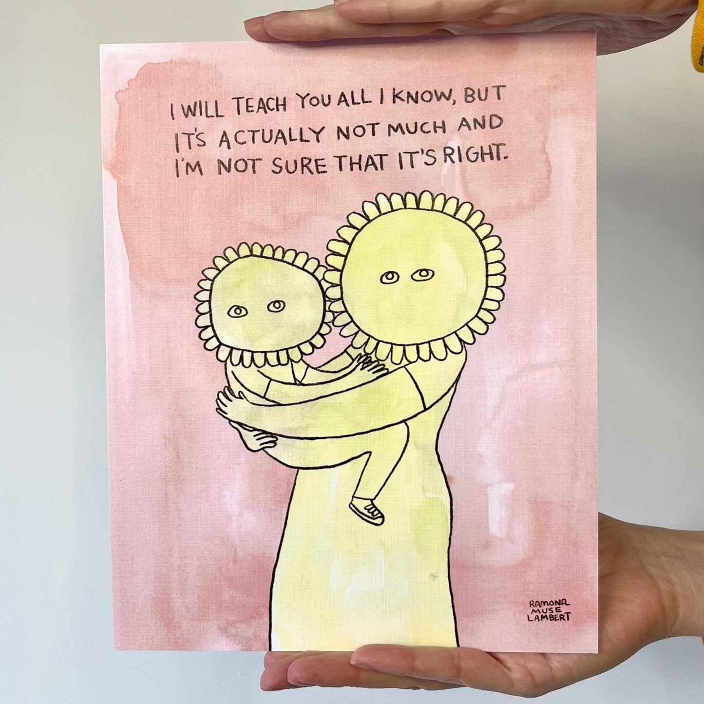 Parent's Pledge 8x10" Print