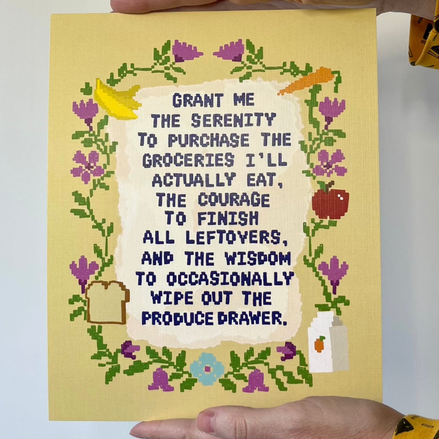 Grocery Prayer 8x10" Print