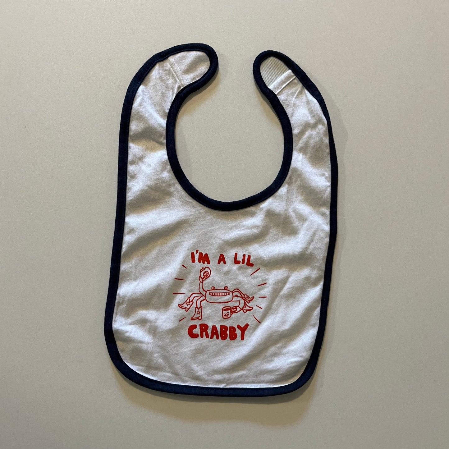I'm a Lil Crabby Baby Bib