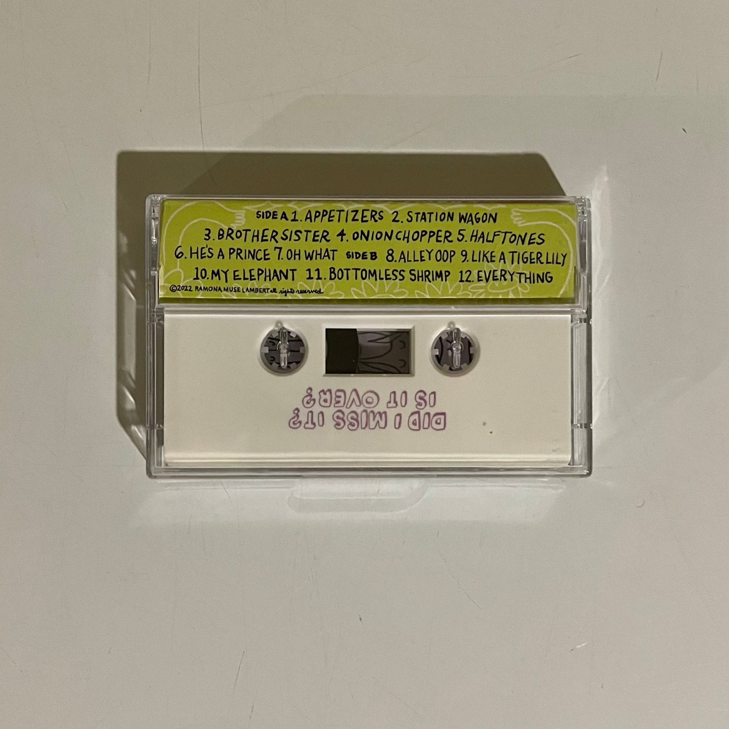 Ramona & the Sometimes Did I Miss It? Is It Over? Tape