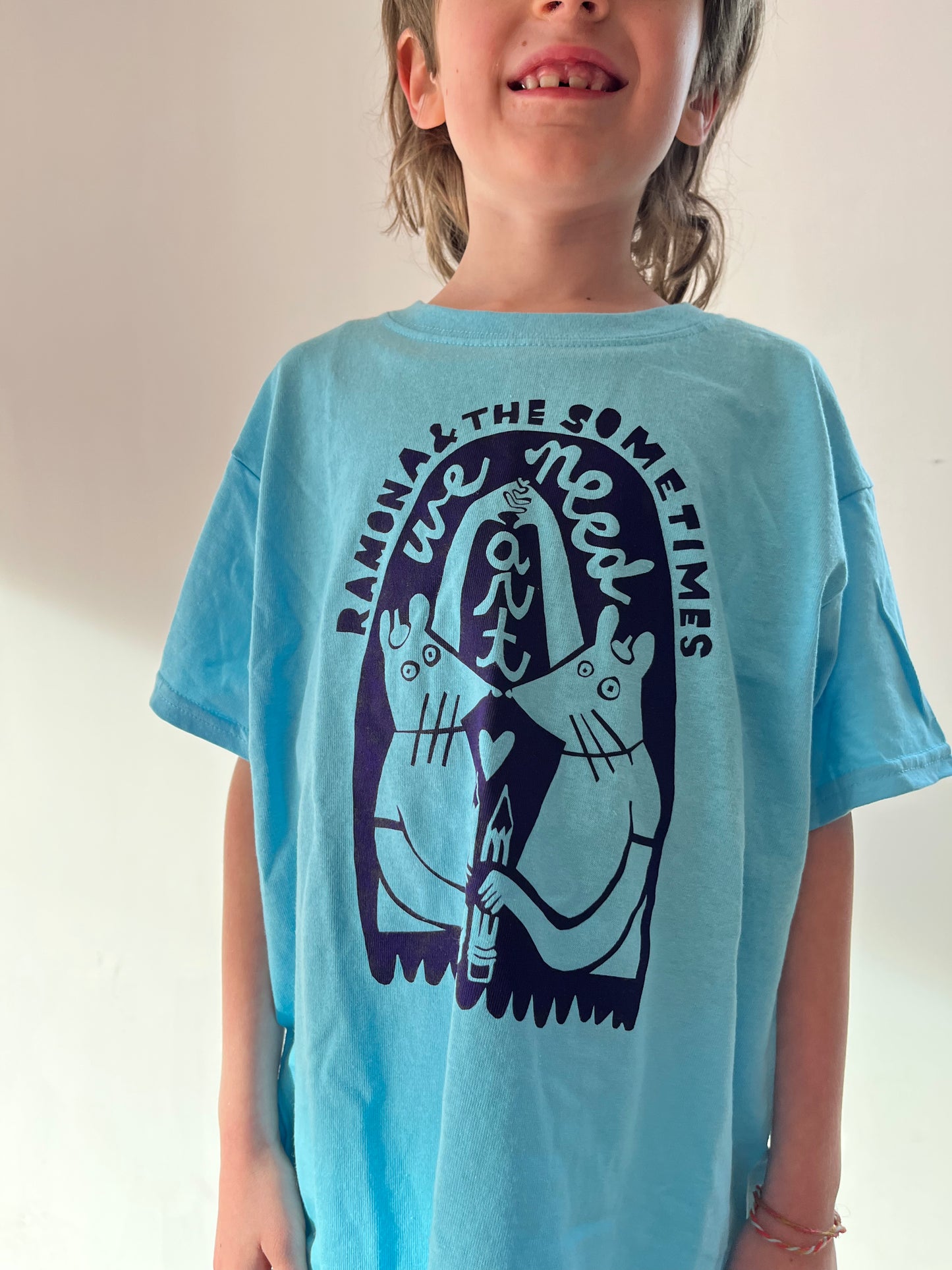 Ramona & the Sometimes We Need Art Kids Tee