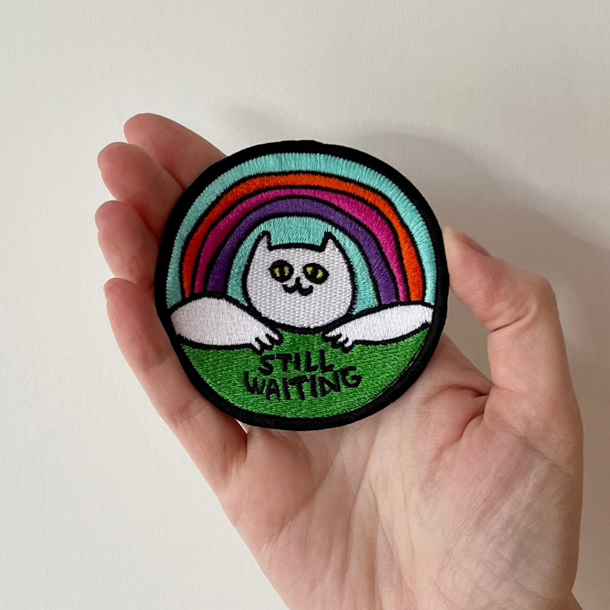 Still Waiting 3" Embroidered Patch