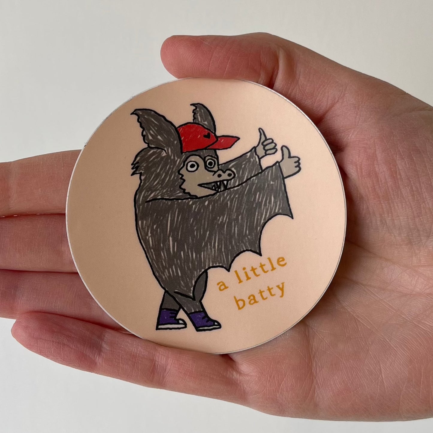 A Little Batty Sticker