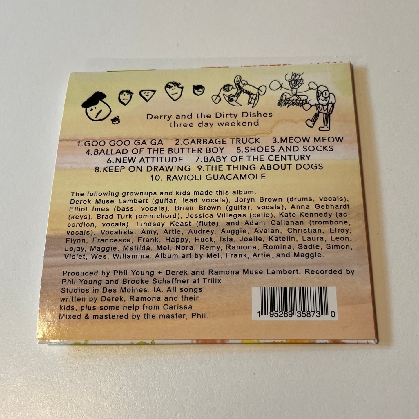 Derry & the Dirty Dishes - Three Day Weekend CD