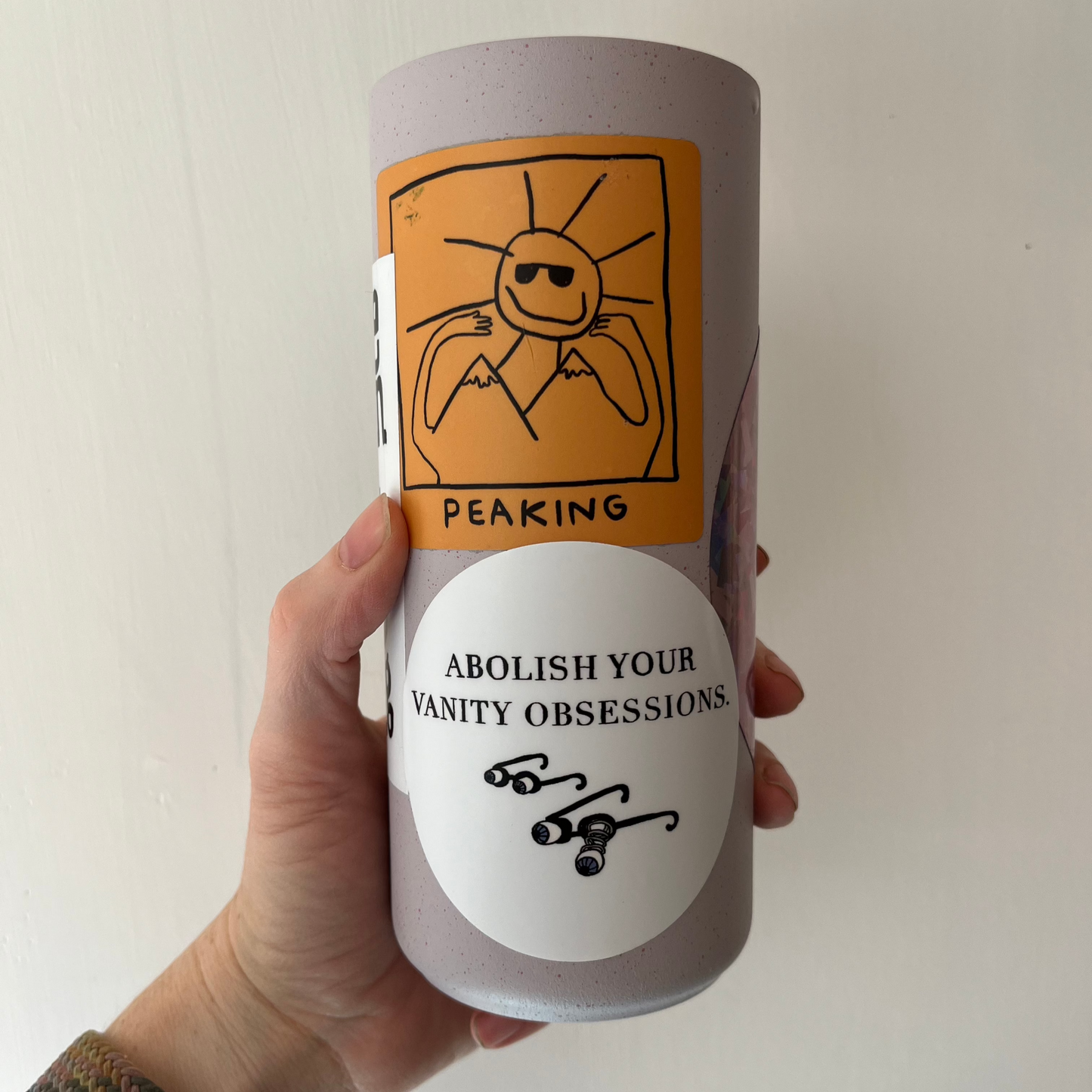 Abolish Your Vanity Obsessions Sticker