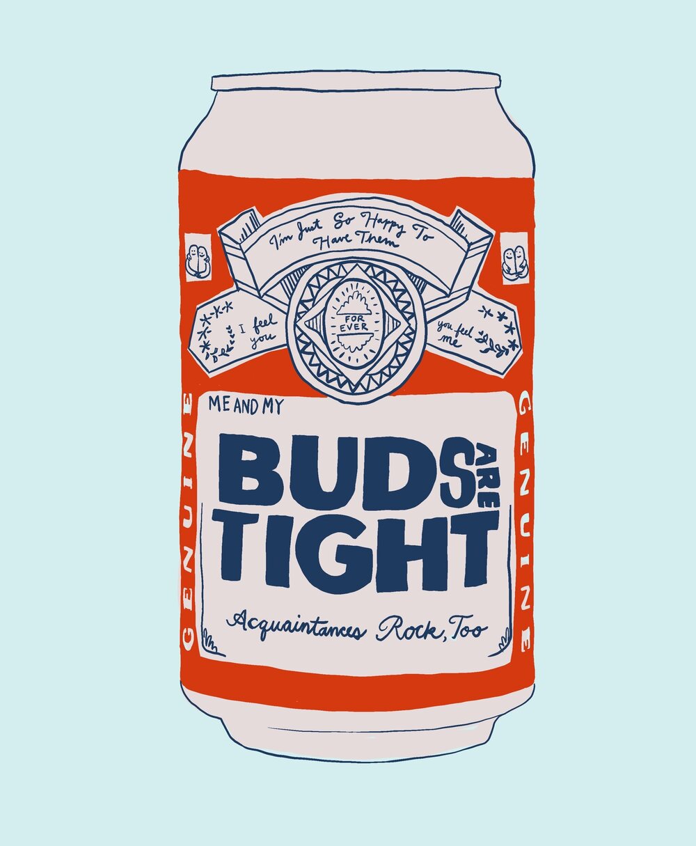 Buds Are Tight Tie-Dye Tank Top