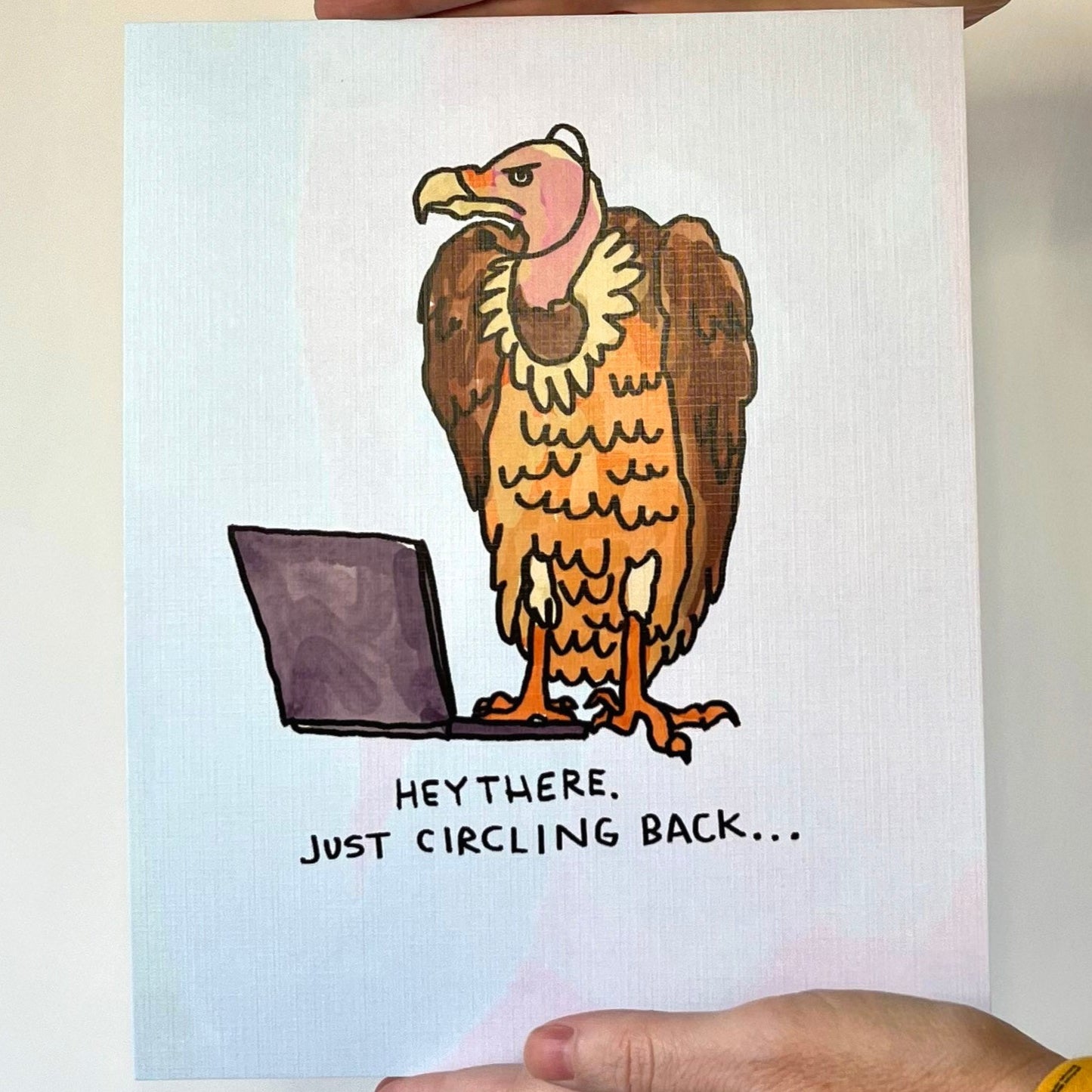 Email Vulture 8x10" Print