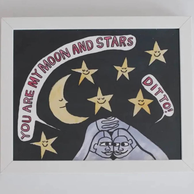 My Moon and Stars 8x10" Print