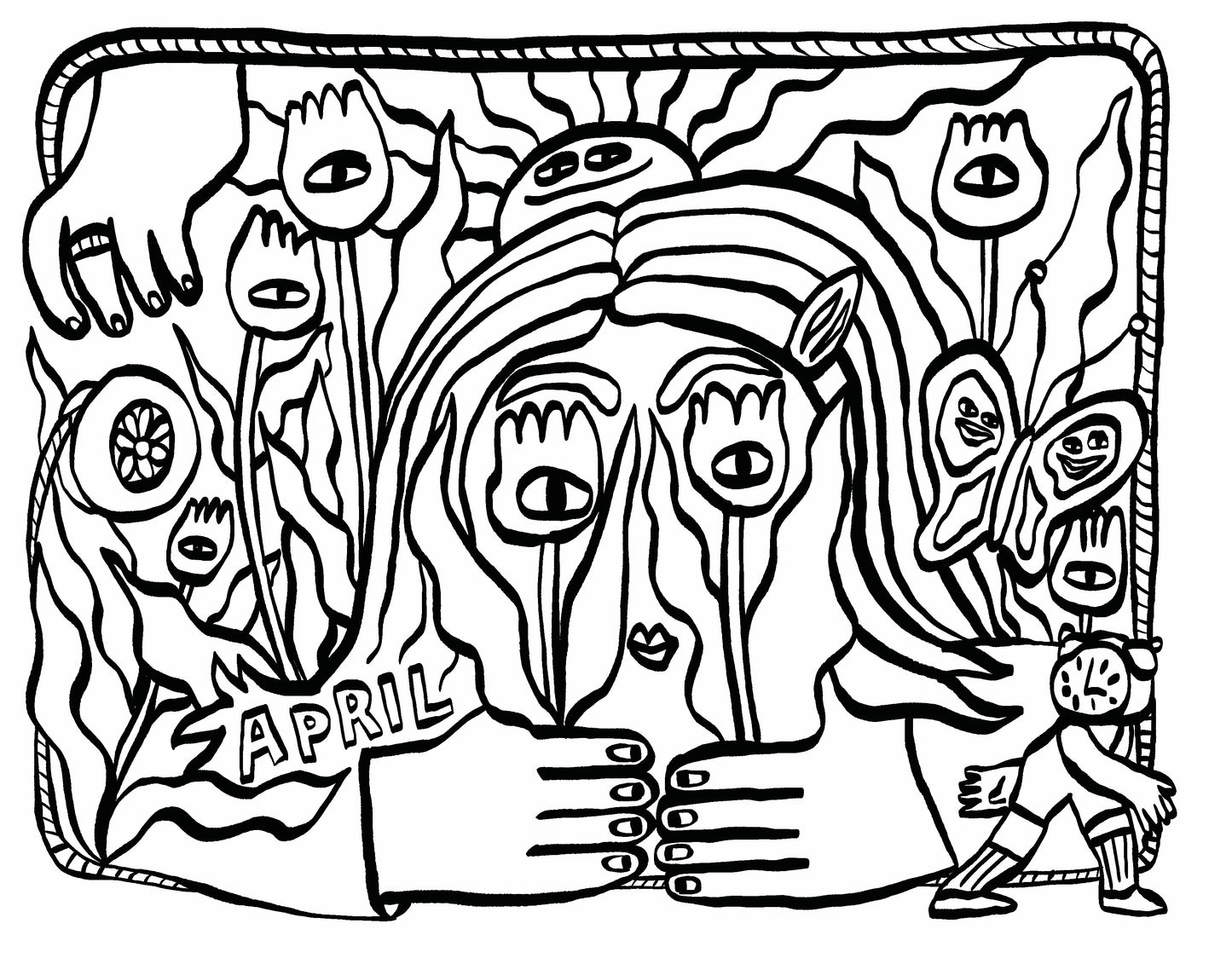Color Your Calendar 2026