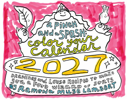 Color Your Calendar 2027 Preorder