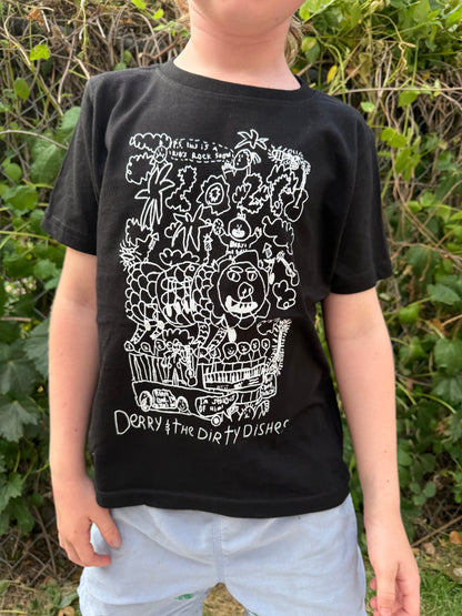 Derry & the Dirty Dishes Tees (Multiple Designs, Youth & Adult Sizes 2T-3XL)