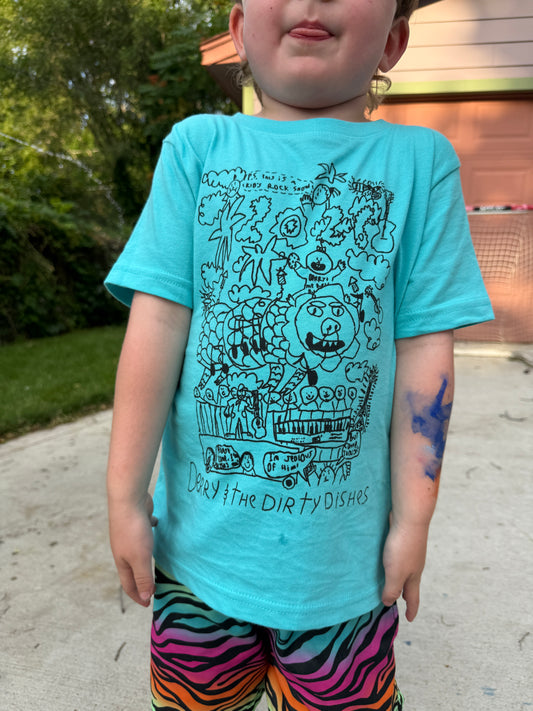 Derry & the Dirty Dishes Tees (Multiple Designs, Youth & Adult Sizes 2T-3XL)