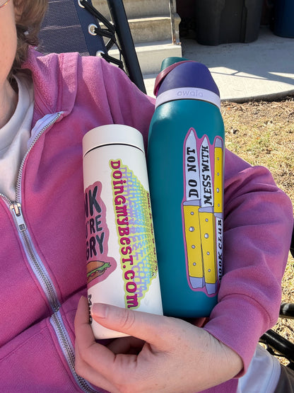 Do Not Mess With Book Club Sticker