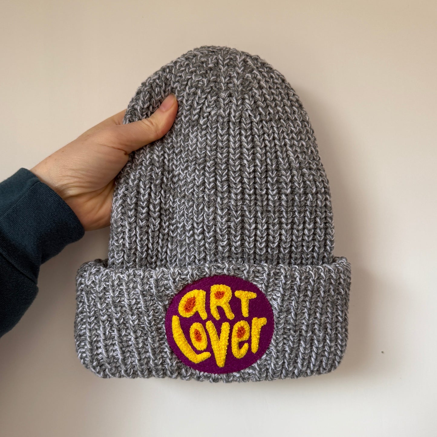 Art Lover Chunky Beanie