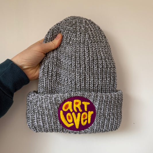 Art Lover Chunky Beanie