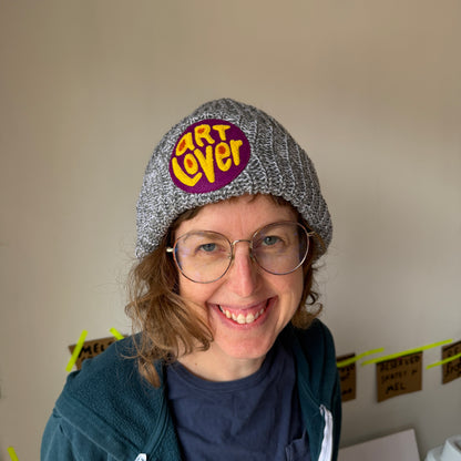 Art Lover Chunky Beanie