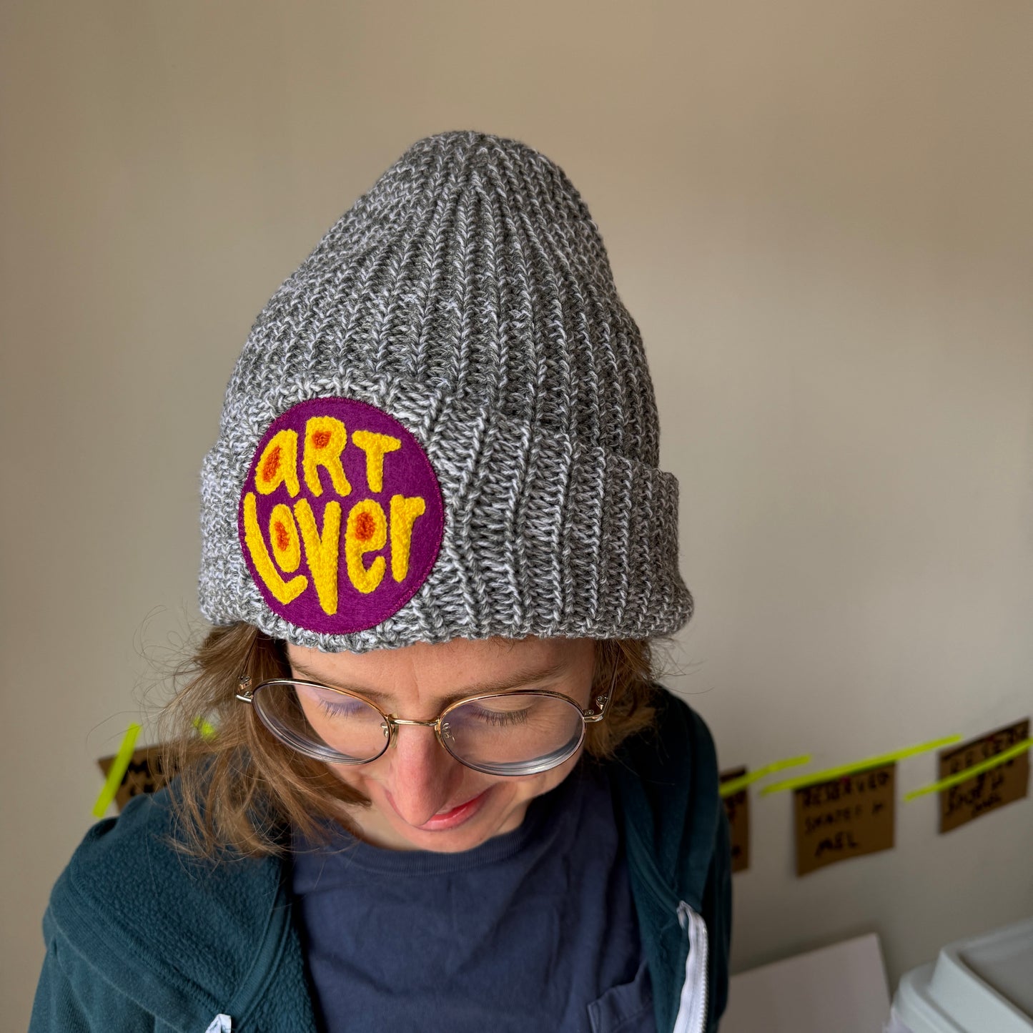 Art Lover Chunky Beanie