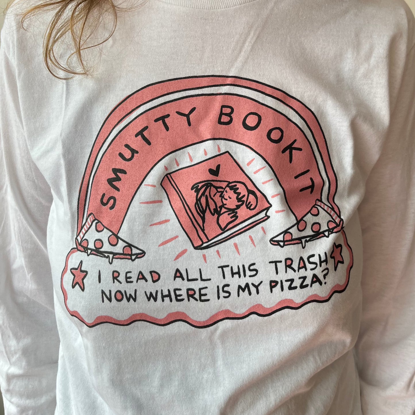 Smutty Book-It Long Sleeve Tee