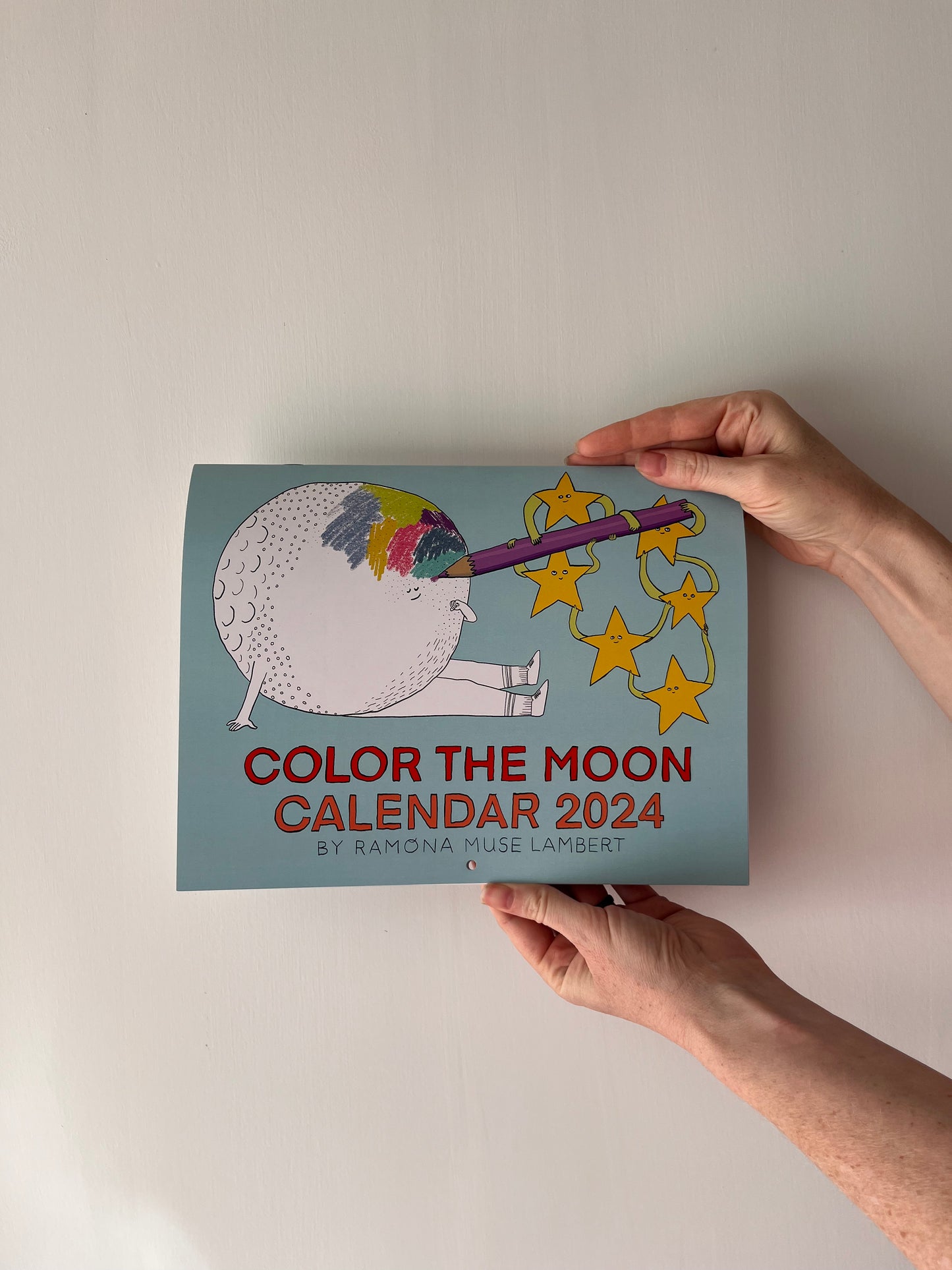 2024 Color the Moon Calendar