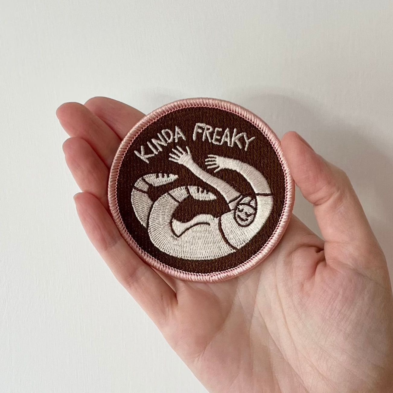 Kinda Freaky 3" Embroidered Patch
