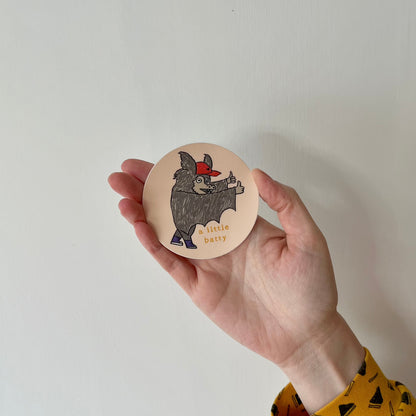 A Little Batty Sticker