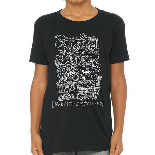 PREORDER Derry & the Dirty Dishes New Year Tee (Youth & Adult Sizes)