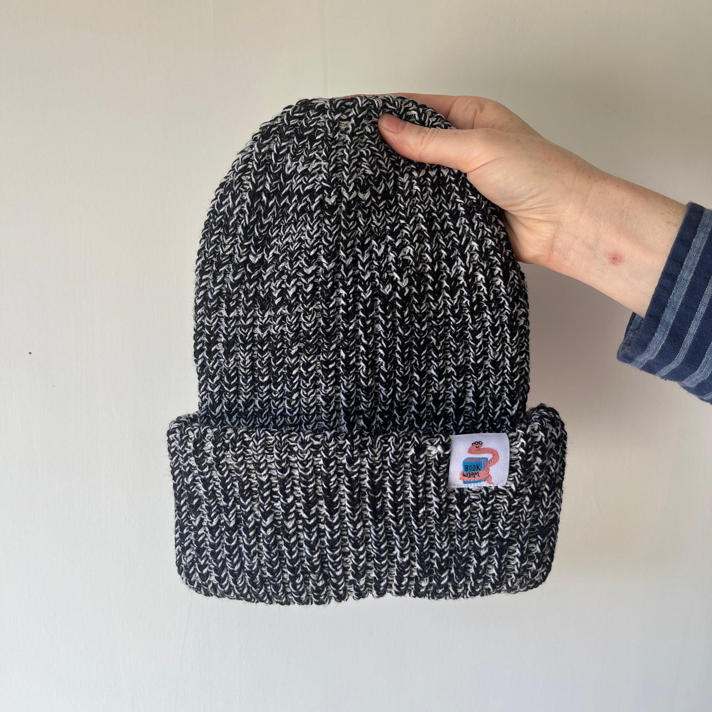 Book Worm Tag Beanie