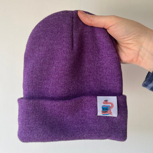 Book Worm Tag Beanie