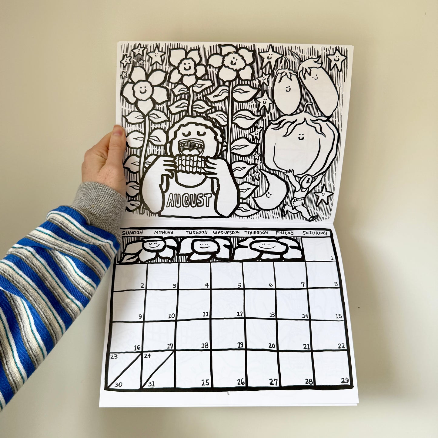 Color Your Calendar 2026