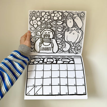 Color Your Calendar 2026