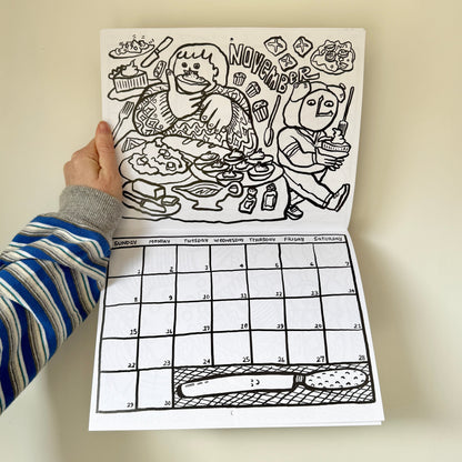 Color Your Calendar 2026