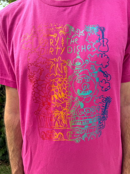 Derry & the Dirty Dishes Tees (Multiple Designs, Youth & Adult Sizes 2T-3XL)