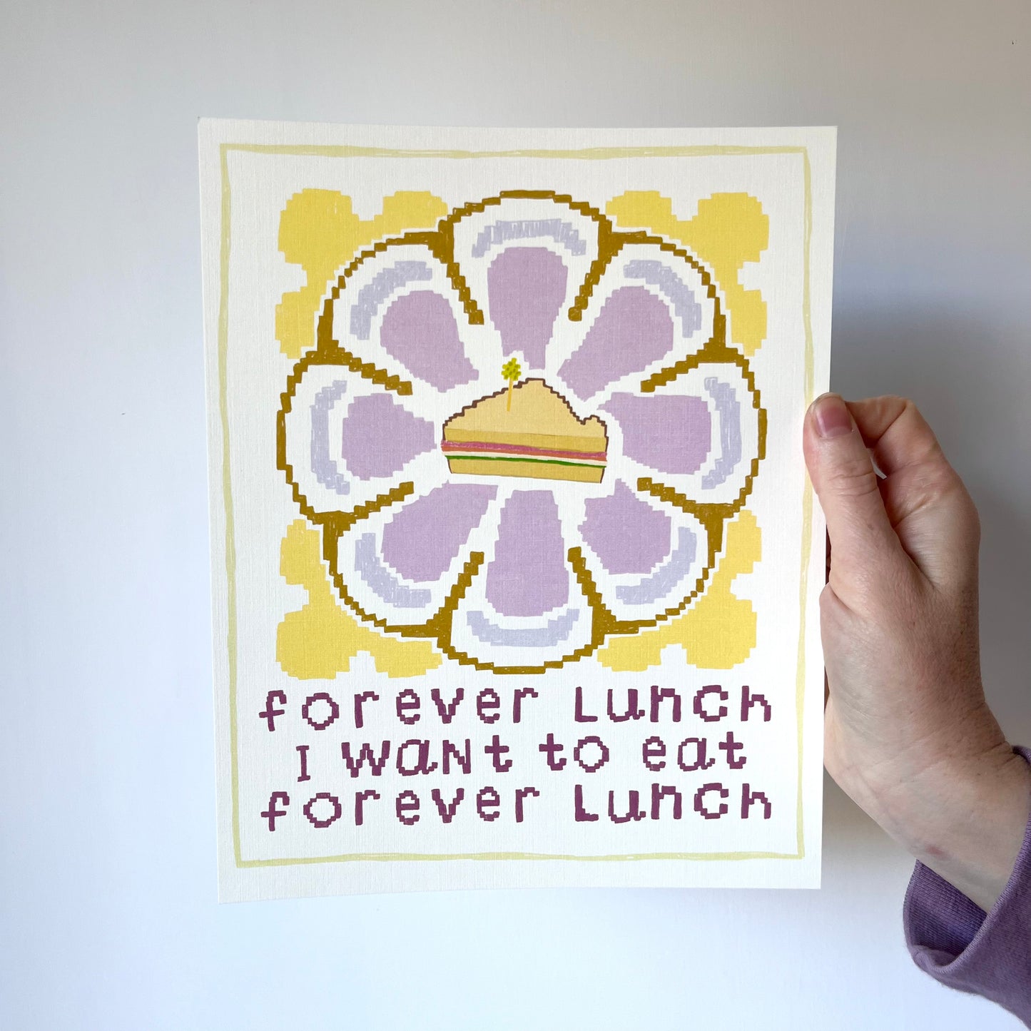 Forever Lunch 8x10" Print