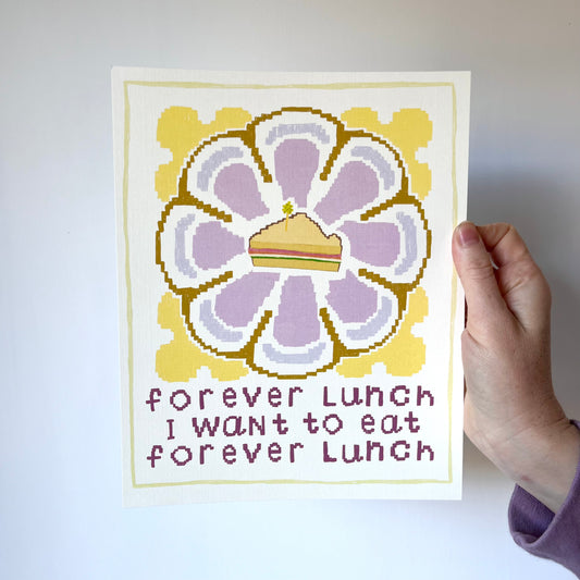 Forever Lunch 8x10" Print