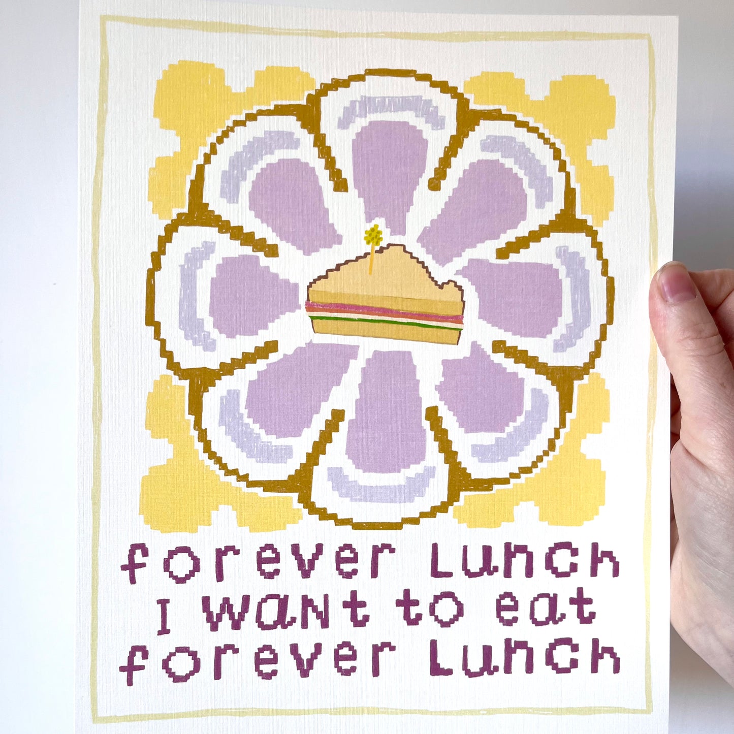 Forever Lunch 8x10" Print