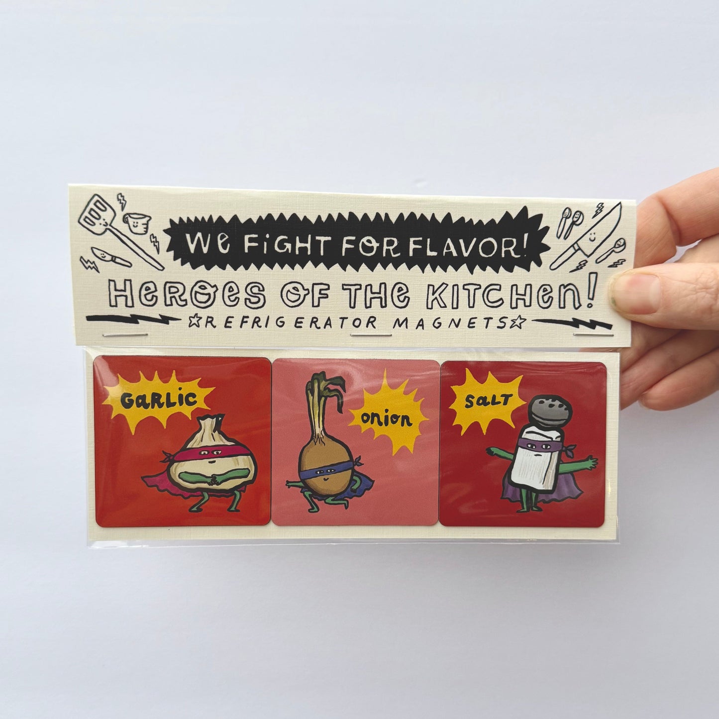 Heroes of the Kitchen Magnet Set