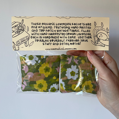 Organic Lavender Sachets