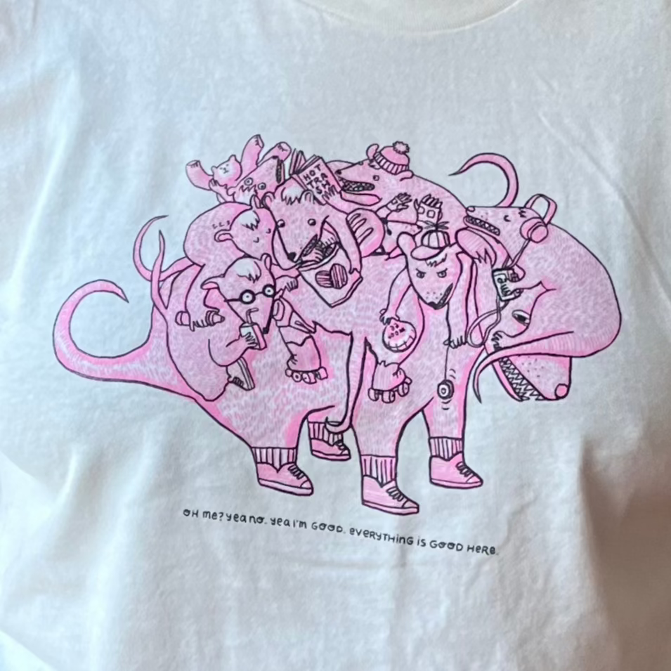 Possum Pile Tee