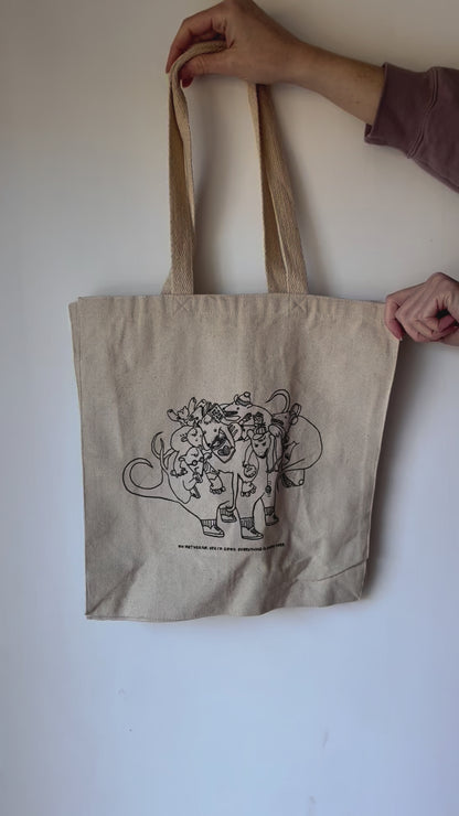 Possum Pile Tote Bag