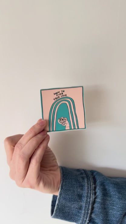 How to Find True Love Sticker