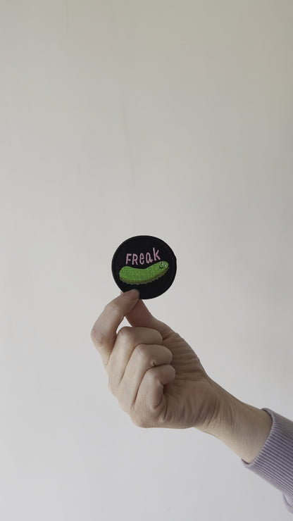 Freak Pickle 2" Embroidered Patch