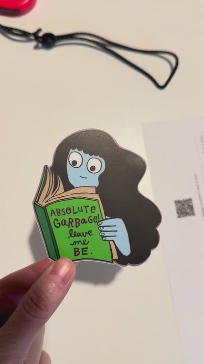 Absolute Garbage Sticker