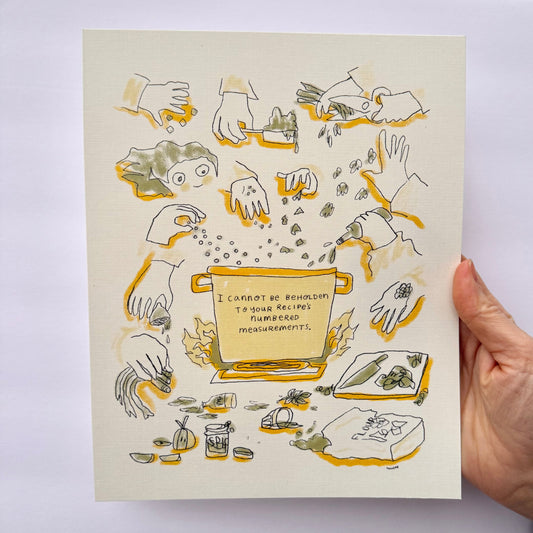 The Intuitive Chef 8x10" Print