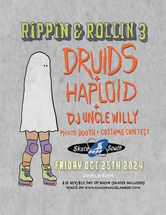 Tickets to Rippin' & Rollin' 3 on Oct 25th at Skate South