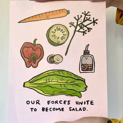 Super Salad 8x10" Print