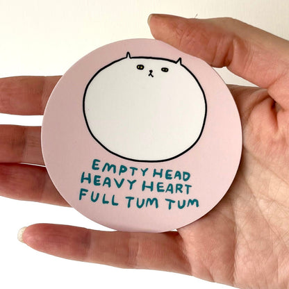 Full Tum Tum Cat Sticker