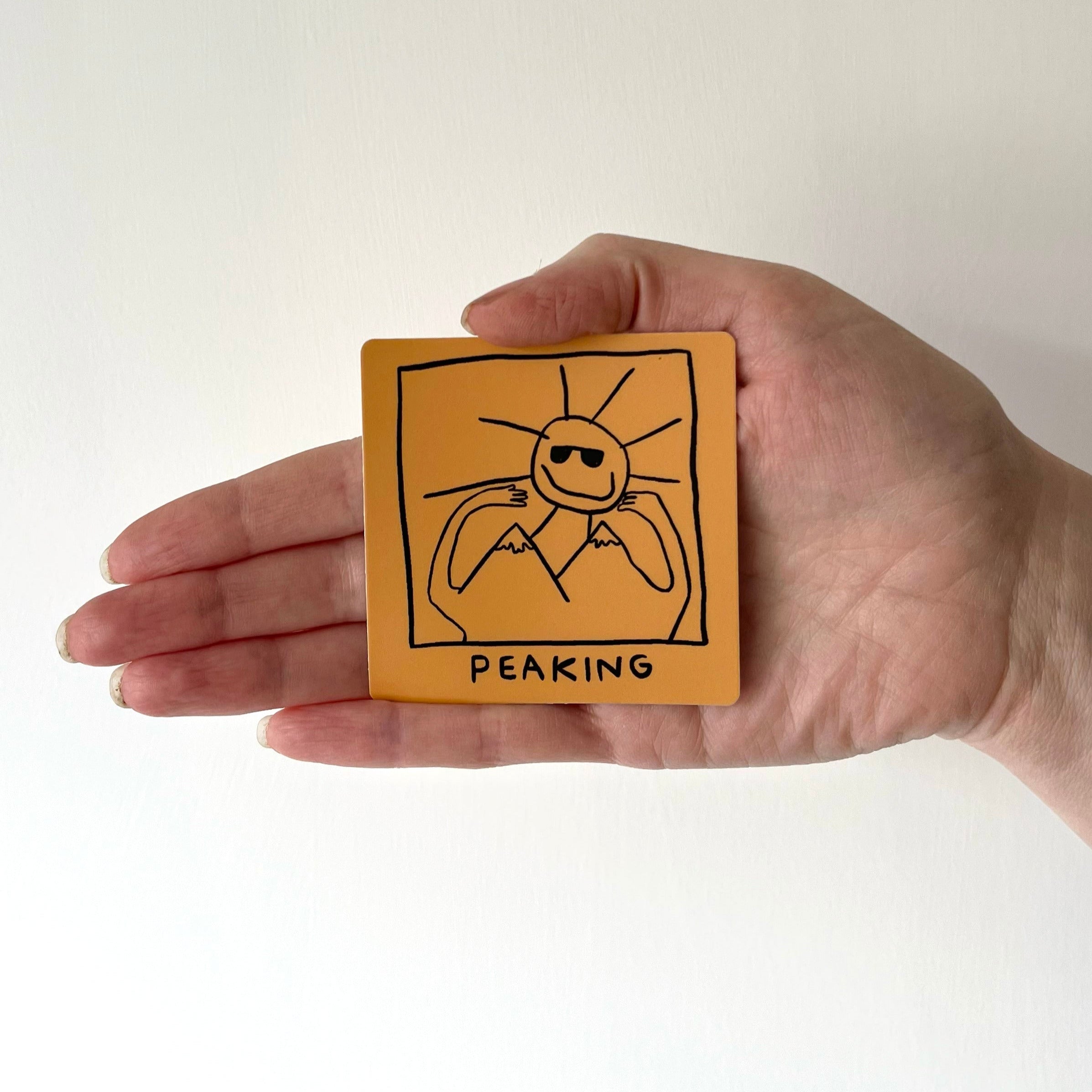 Peaking Mountains Sticker – Ramona Muse Lambert