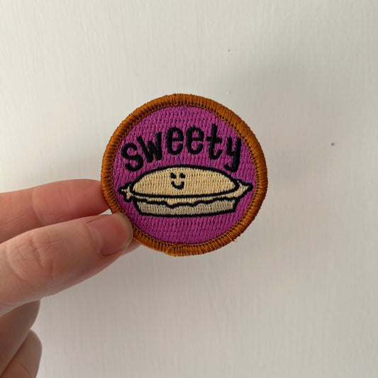 Sweety Pie 2" Embroidered Patch